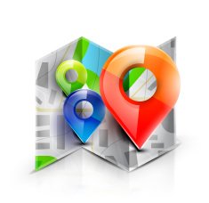 Vector map with pointer