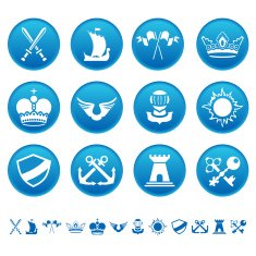 Heraldic icons