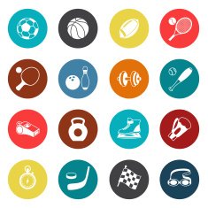Set of Sport Icons N5