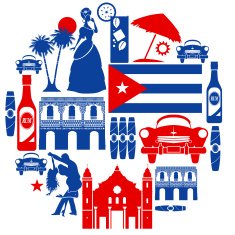 Cuba icon Set