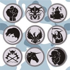 Paintball Emblems (winter pack)