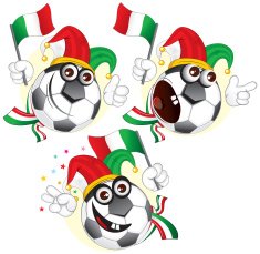 Italian cartoon ball N2
