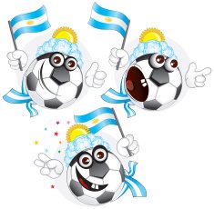 Argentinian cartoon ball N2
