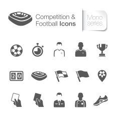 Competition & football related icons N2