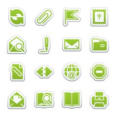 E-mail web icons
