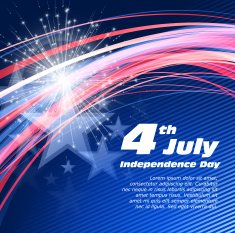 Vector independence day background N4