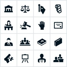 Law And Justice Icons