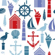 Seaside Repeat Pattern