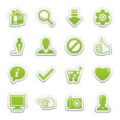 Basic web icons