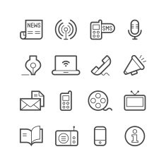 Communication Icons N66