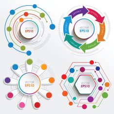 Option circle set - Design Element