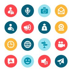Social Media Icons N81