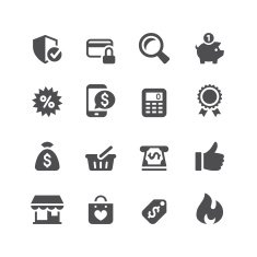 Shopping Icons N28