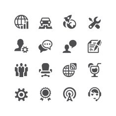 universal icons set N4