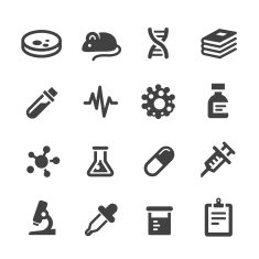Medical Research Icons - Acme Series
