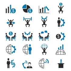 Human resource management icons N5