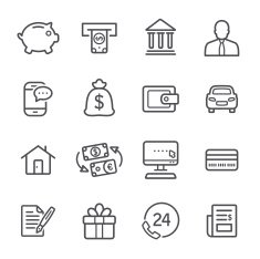 Banking Icons N11