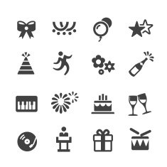 Celebration and Holiday Icons - Acme Series