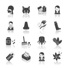 Allergy Icon Black