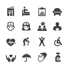 Nursing Home Icons - Acme Series