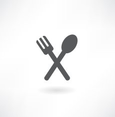 Spoon and fork icon N2