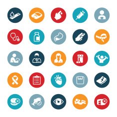 Diabetes mellitus Icons