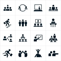 Leadership and Management Icons