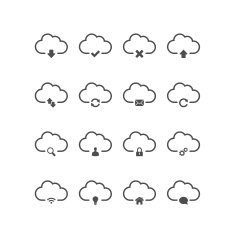cloud computing icons N8