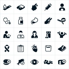 Diabetes mellitus Icons N2