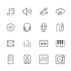 Music icons N25