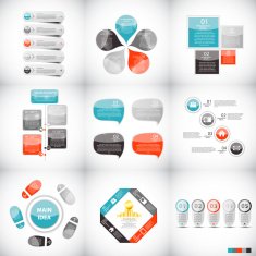 Infographic Templates for Business Vector Illustration N145