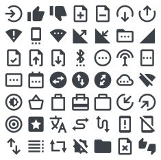 Essential icons set 5 free image download