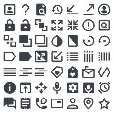 Essential icons set 3