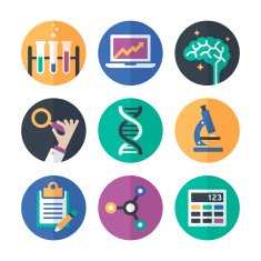 Science Symbols and Icons N2