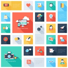 Social Media Icons N86