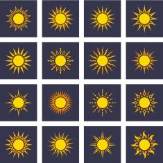 Sun icons N12