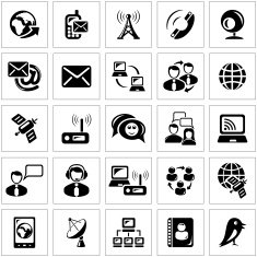 Communication Icons N75