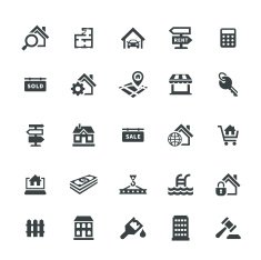 Real Estate Icons N22