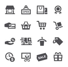 Shopping Icons N37