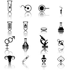 Artificial insemination icons