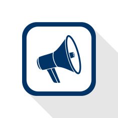 megaphone flat icon