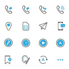 Mobile Phone Icons N10