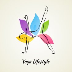 Beautiful Woman Doing Yoga N3