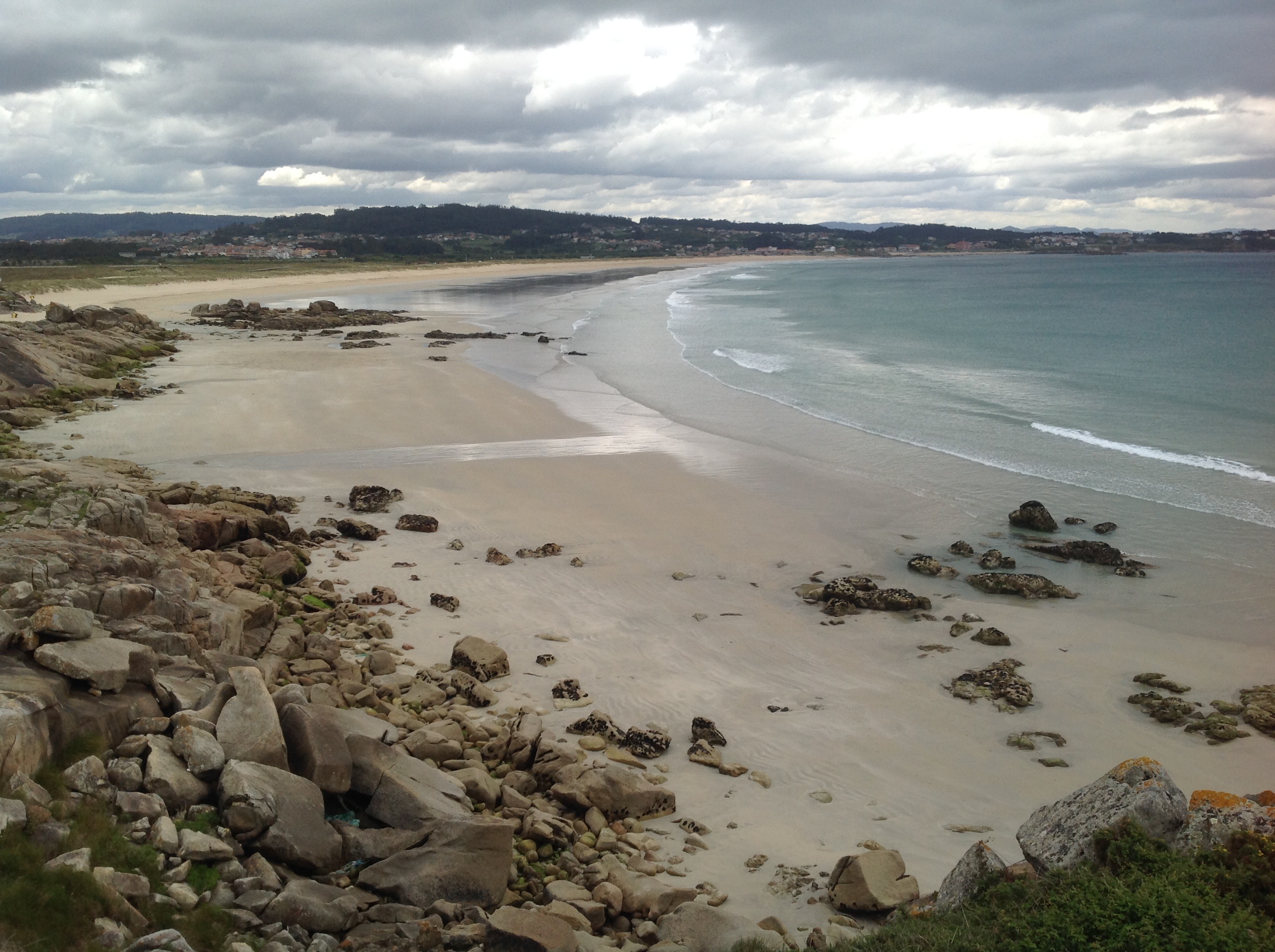 Beach in Galicia free image download