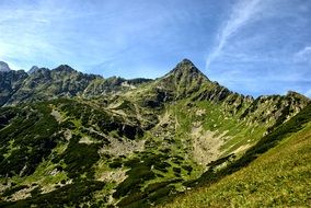 Slovakia Tatry tourists valley koperszadów