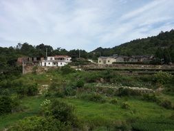landscape of hakka village