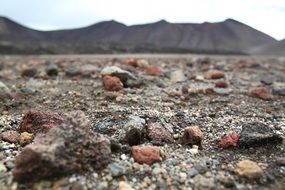 unusually beautiful rocks ground landscape