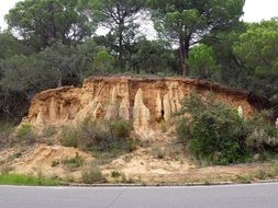 unusually beautiful spain rock