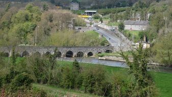 bridge over the river in ireland