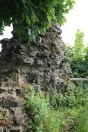 stone wall ruin